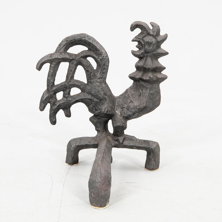 Olle Hermansson, sculpture/fire dog Husqvarna 1960s, cast iron.