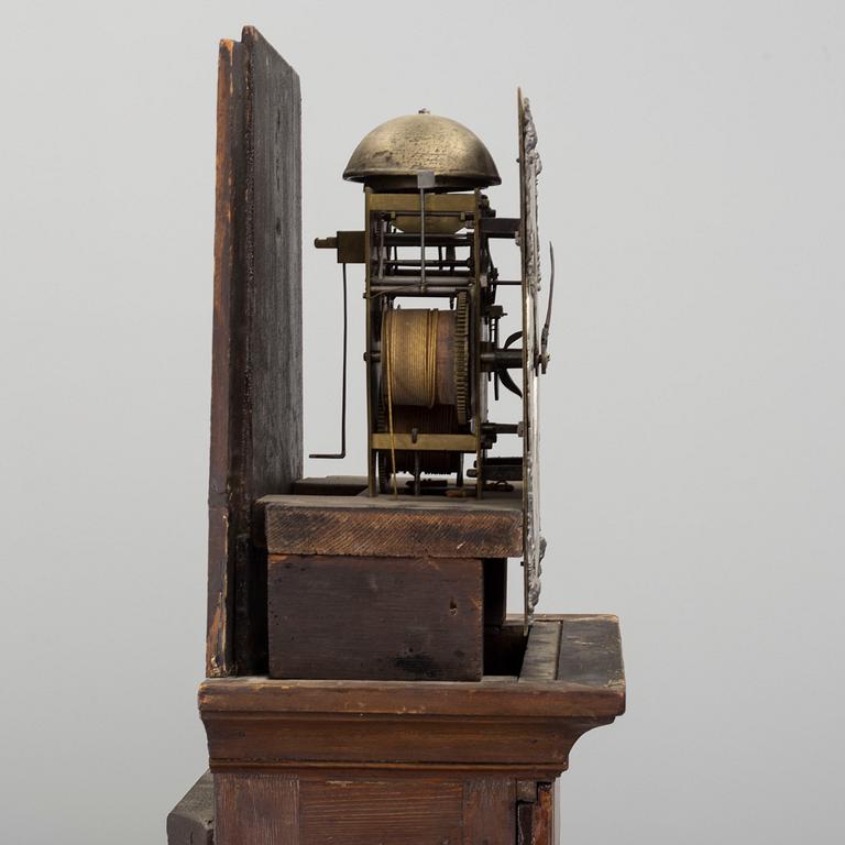 A LONGCASE CLOCK, 19th century.