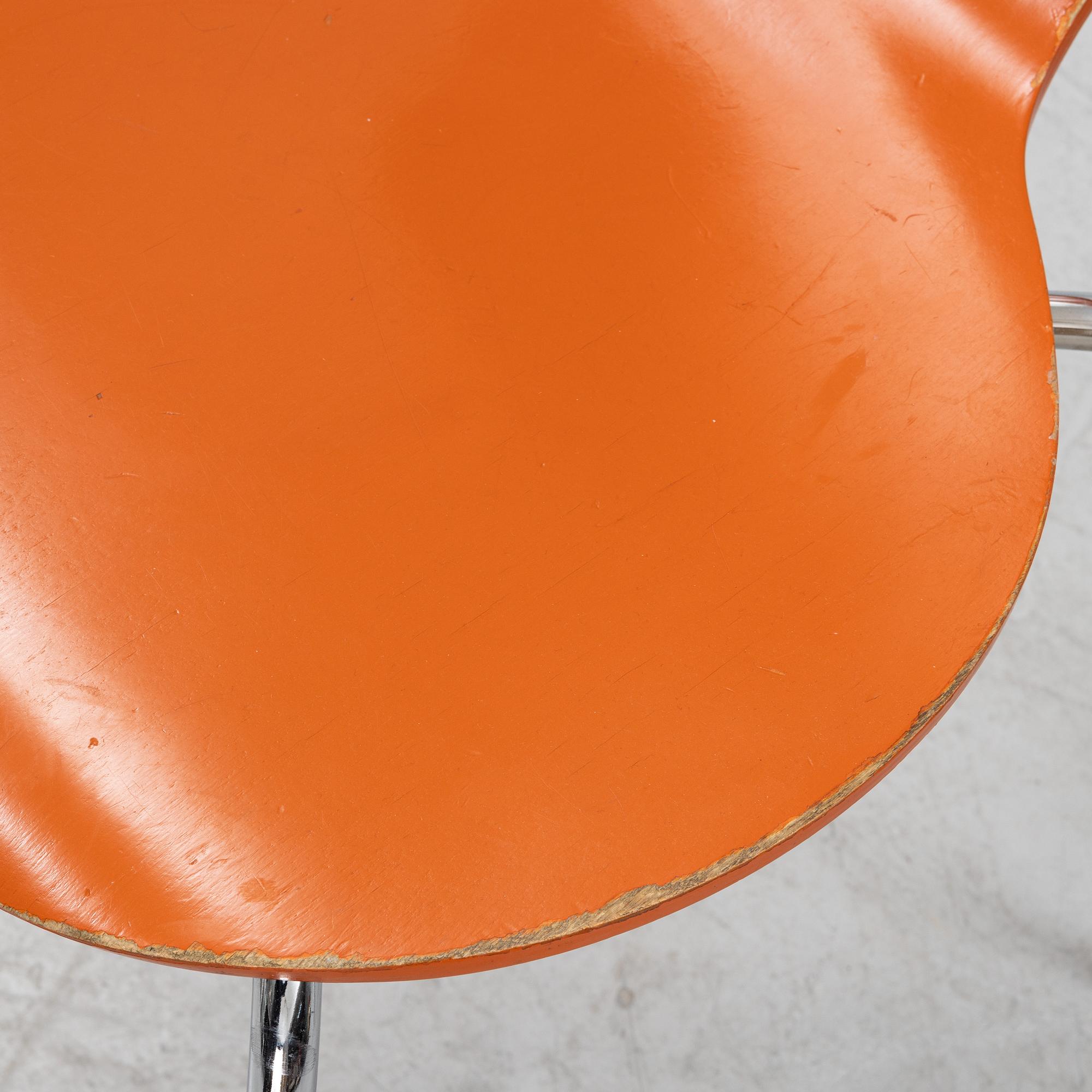 Erik Ole Jørgensen, six stackable 'Rondo' chairs, Danerka, Denmark, 21st Century.