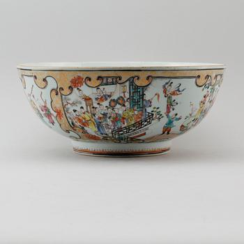 BÅLSKÅL, porslin, Kina, 1700-tal.