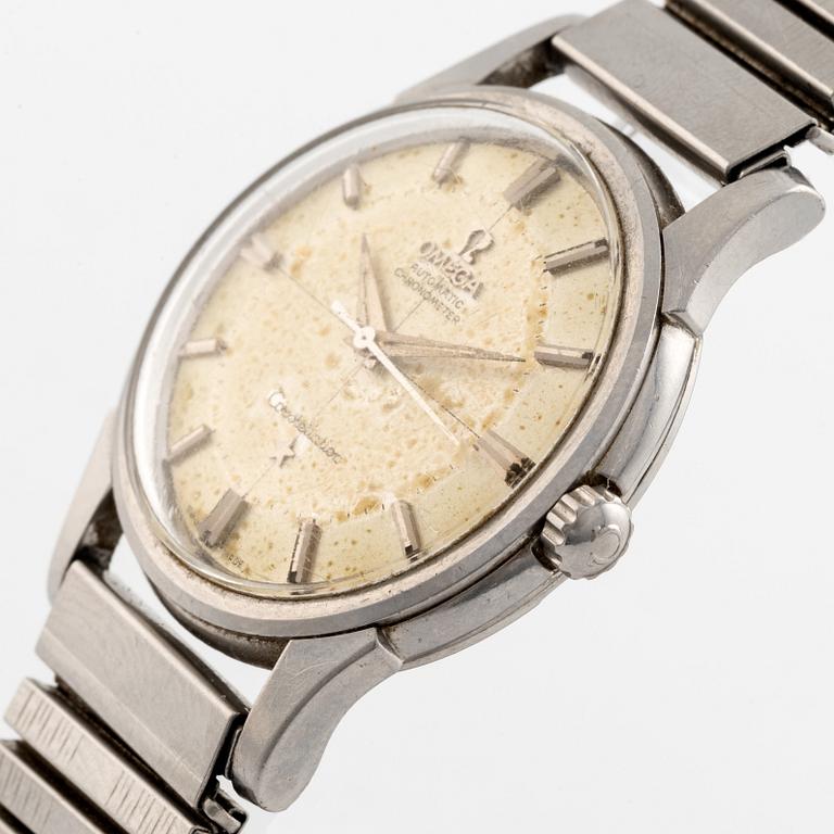 Omega, Constellation, "Pie-Pan", wristwatch, 34 mm.