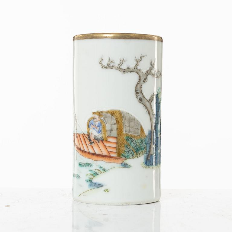 A group of  Chinese famille rose porcelain, around 1900.