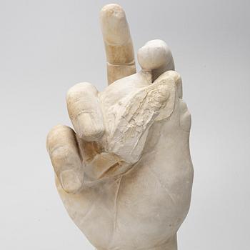 Skulptur, hand, 1900-tal.