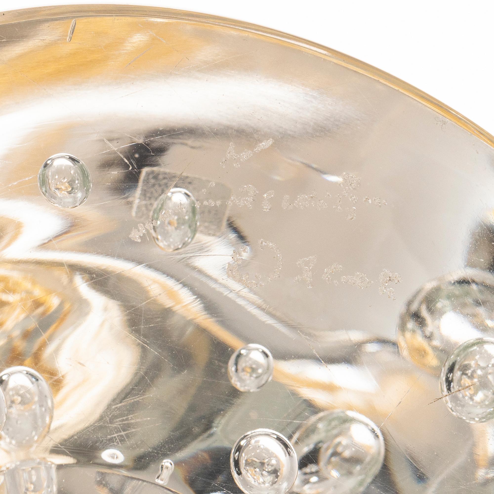 Oscar Zanotti, a dolphin glass sculpture, Zanotti, Murano, Italy.