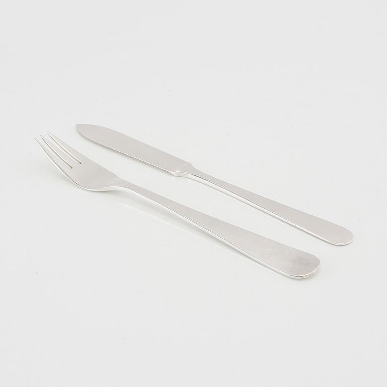 Wiwen Nilsson, cutlery 24 pcs silver, Lund 1937 - 1971.