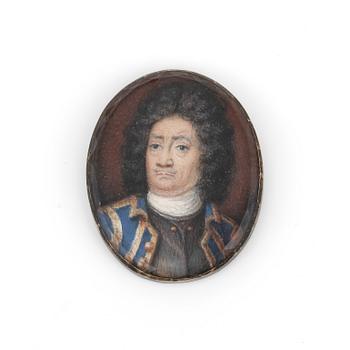 MINIATYR, barock, 1700-tal.