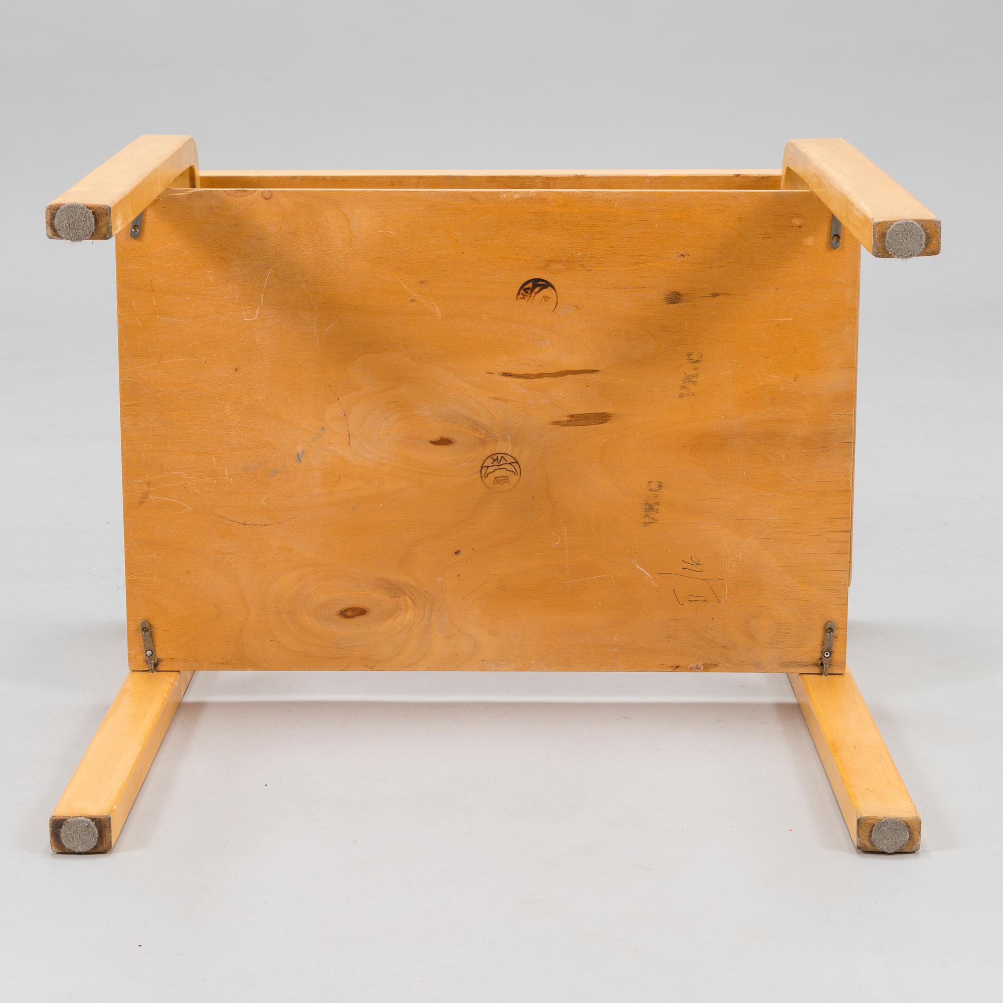 ALVAR AALTO, a mid 20th century table for  O.Y. Huonekalu-ja Rakennustyötehdas A.B.