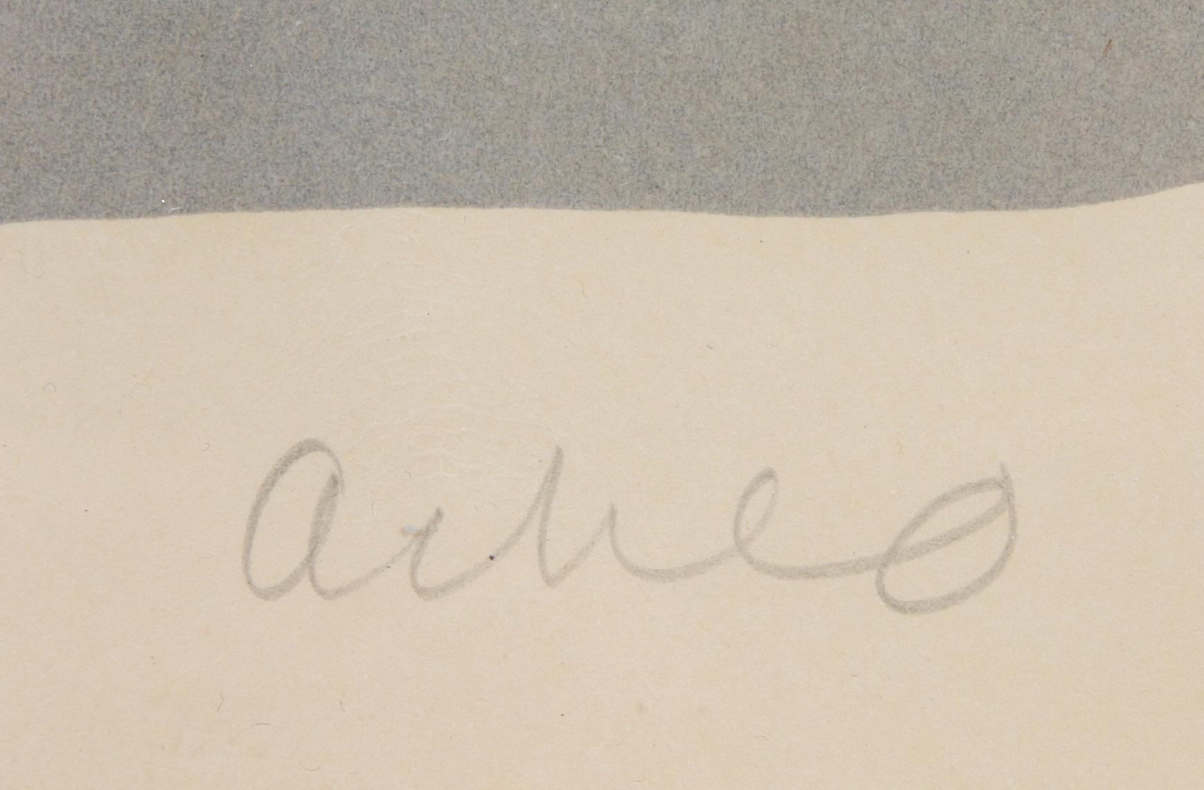ACKE OLDENBURG, litografi, sign.