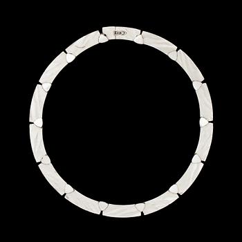 COLLIER, sterlingsilver, Lapponia, Finland, 2001. Vikt ca 73g.