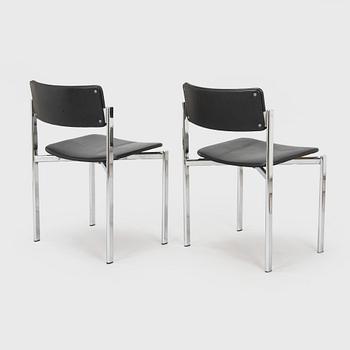 Ilmari Tapiovaara, A set of 6 chairs "Kiki" for Asko, Finland late 20th century.