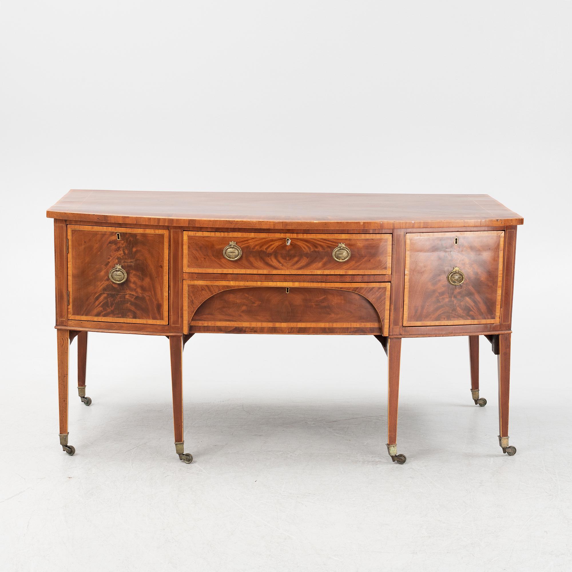 Sideboard, regency, 1800-talets första hälft.