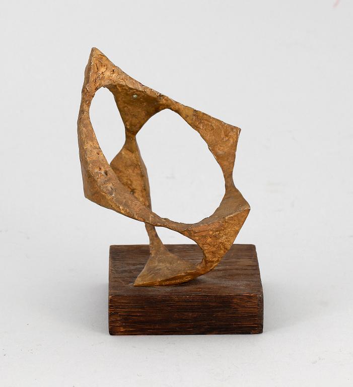 ARNE JONES, skulptur, brons. Sign o dat -56. Numr39/65. Gjutarstämplar E Pettersson Fud.