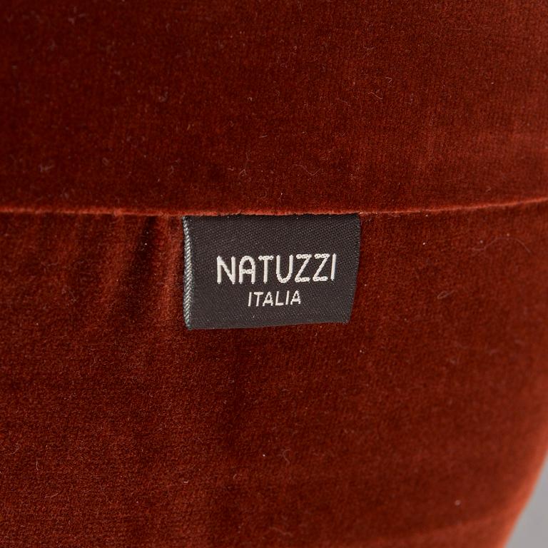 A 21st century 'Couture' armchair, Natuzzi, Italy.