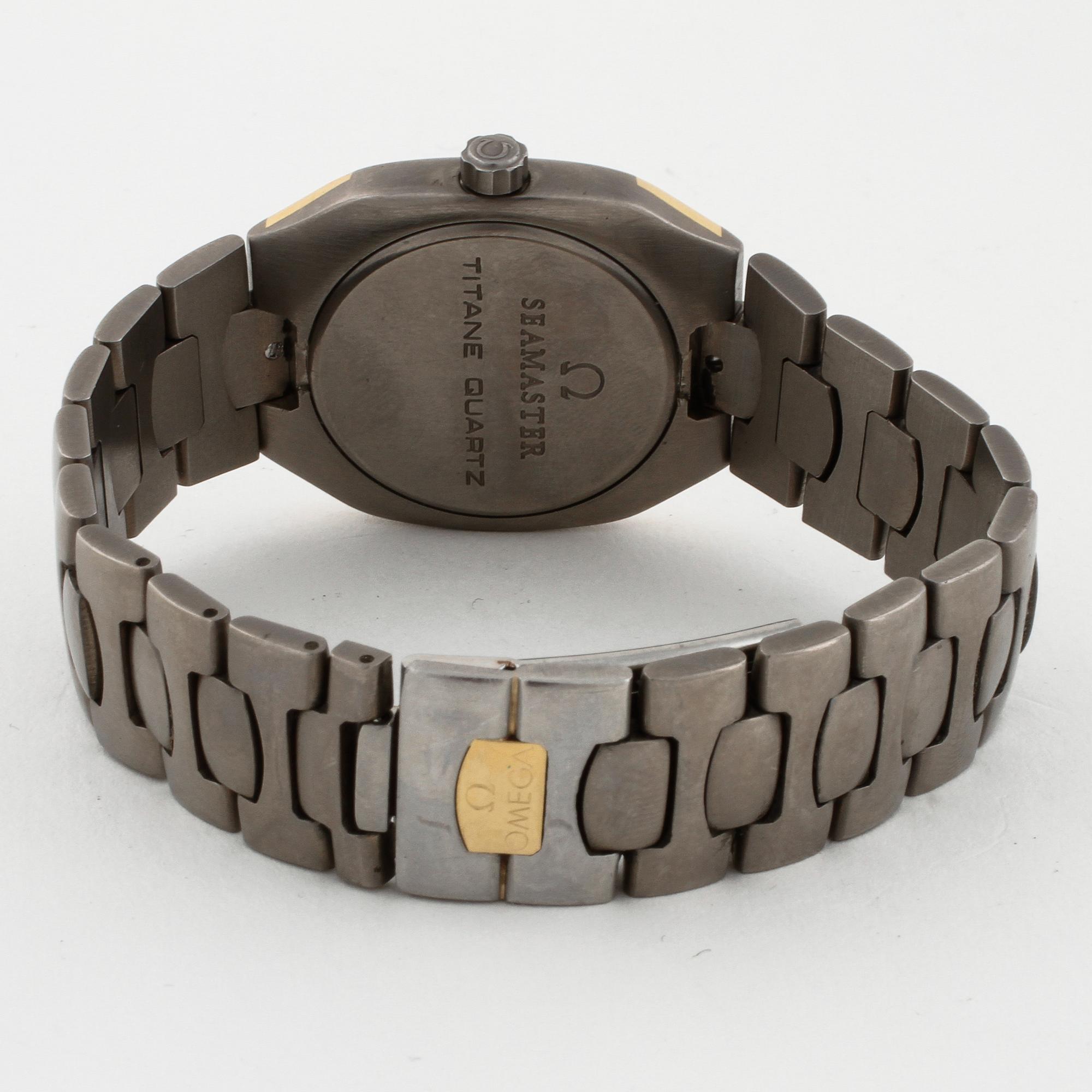 Omega seamaster titane quartz clearance