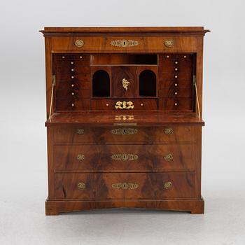 A Swedish Empire secretaire by J. Öman, master 1815-1833.