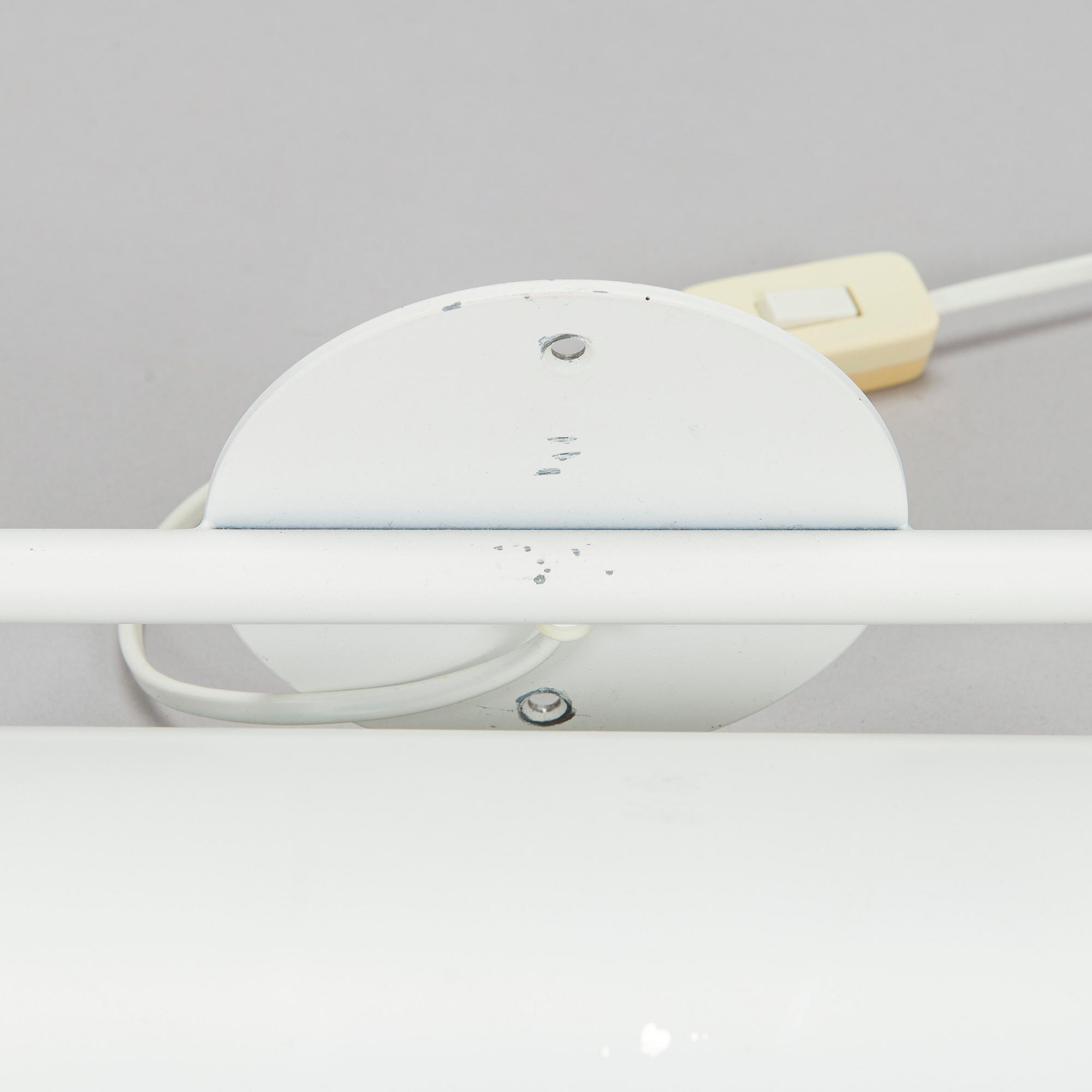 Ben af Schultén,  A set of three 1970s "BS 912" wall lights by Metallimestarit for Artek Finland.