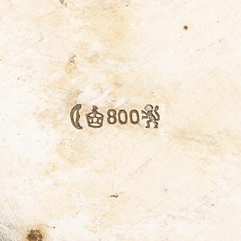 Tekanna, silver 1900-talets första hälft.