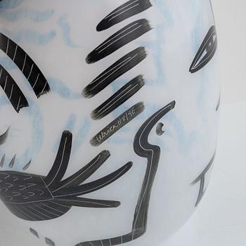 Ulrica Hydman-Vallien, vaser, ett par, Kosta Boda.