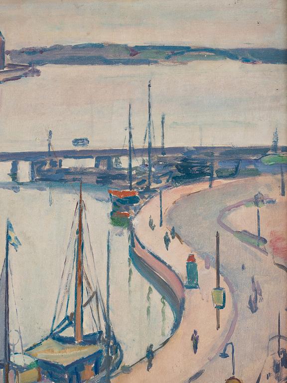 Edvin Ollers, View of Stockholm.
