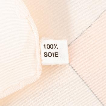 Hermès, a 'Perspective' twill silk scarf.