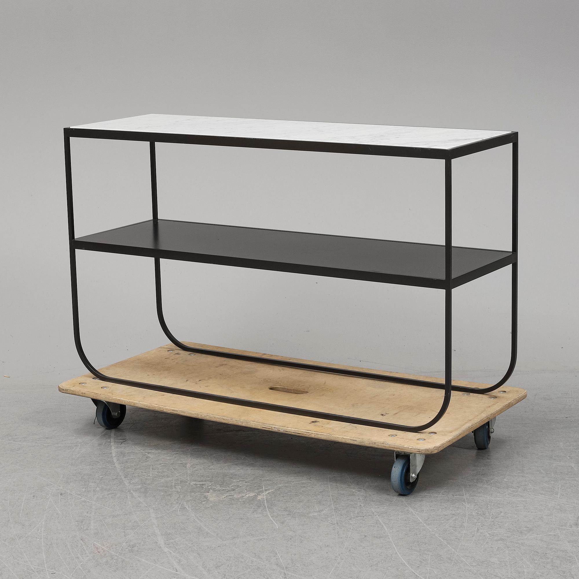 Mats Broberg & Johan Ridderstrål, a marble top 'Tati Console 120', Asplund.