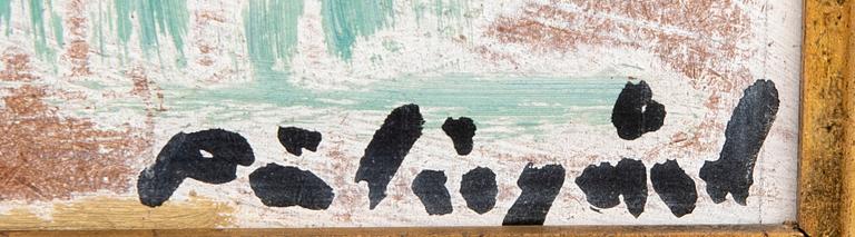 Pär Siegård, stilleben med konvaljer.