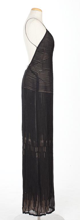 An Amanda Wakely evening dress, London.