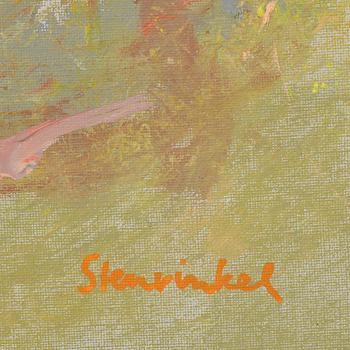 JAN STENVINKEL, olja på duk, signerad, daterad 1987 á tergo.