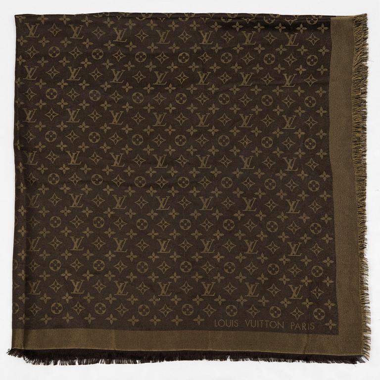 Louis Vuitton, shawl, "Monogram Shine Shawl".