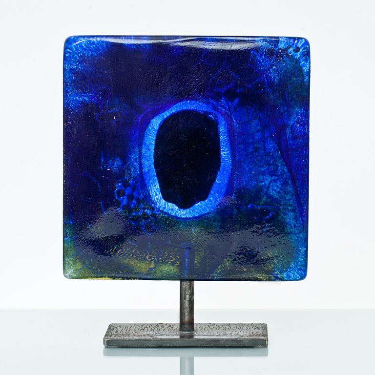 SKULPTUR, glas, Kjell Engman, Kosta Boda Atelier, signerad.