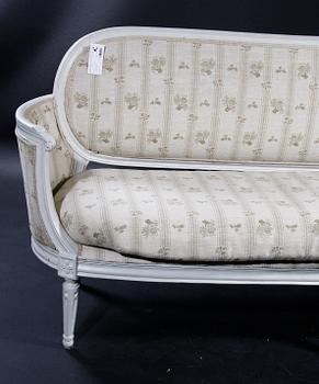 SOFFA, gustaviansk. 1700/1800-tal.