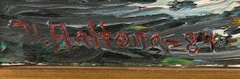 VEIKKO AALTONA, oil on canvas, signed and dated -84.
