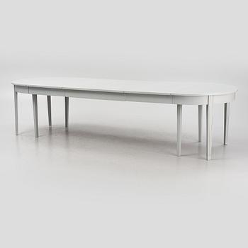 Matbord, gustaviansk stil, sent 1800-tal.