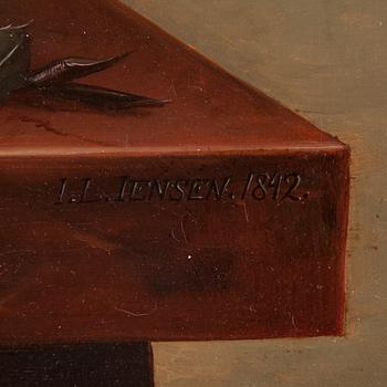 Johan Laurentz Jensen, JOHAN LAURENTZ JENSEN, oil on canvas, signed and dated 1842.