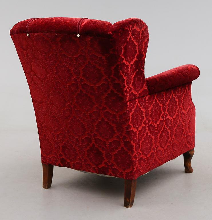 FÅTÖLJ, 1900-talets första hälft.