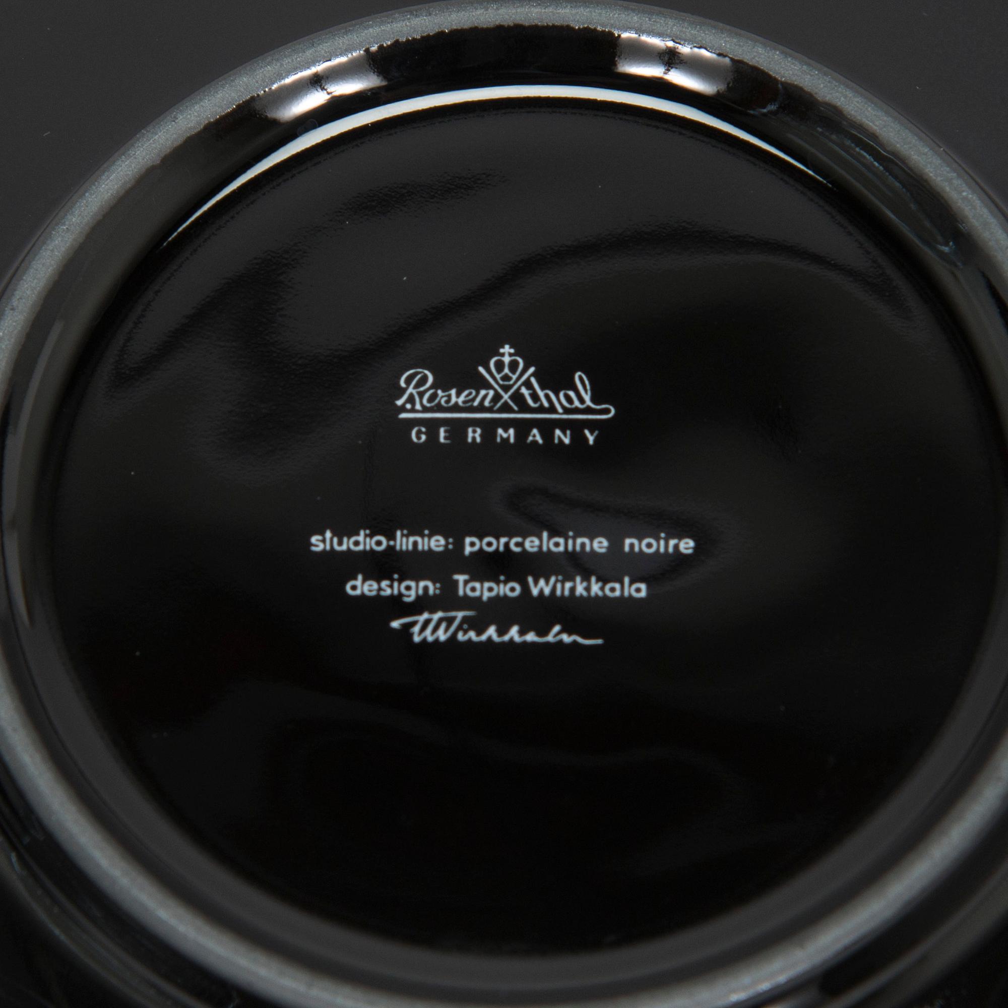 Tapio Wirkkala, A set of 15 tea cups with saucers, "Variation", Rosenthal, Studio-line, Germany 1960s.