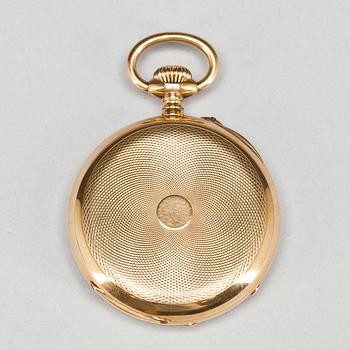 FICKUR, 18K guld, total vikt ca 85g.