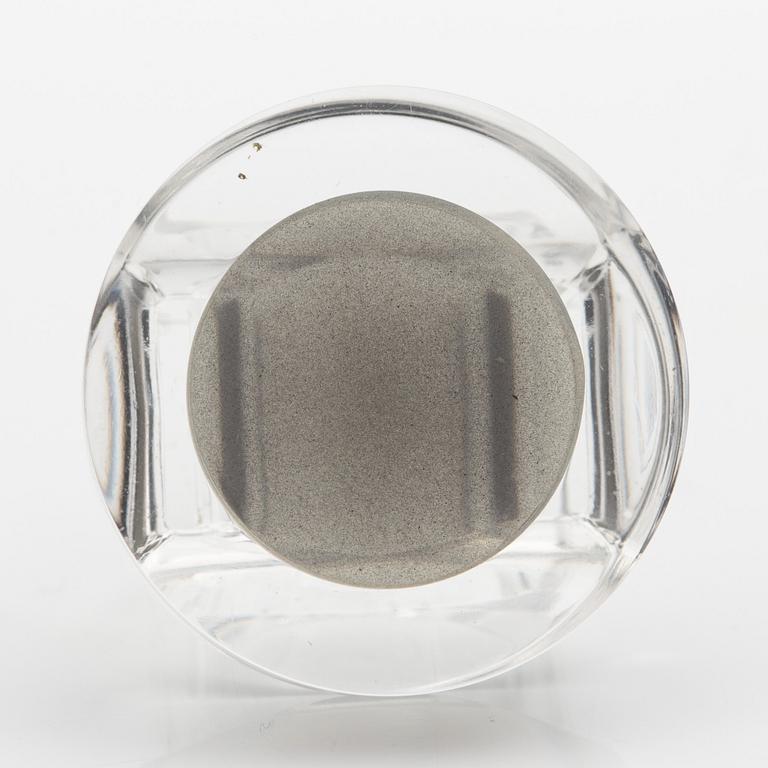 Siv Lagerström, three rings, acrylic plastic, 1970s.