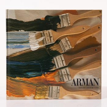 Arman (Armand Pierre Fernandez), FERNANDEZ ARMAN, a book and two signed and numbered lithographs 62/100.