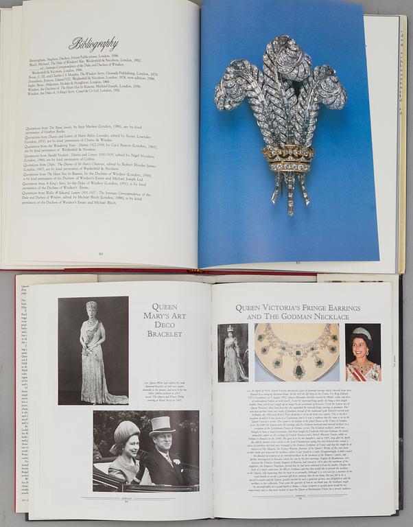 BOOKS, 4 vol, about Jewellery.