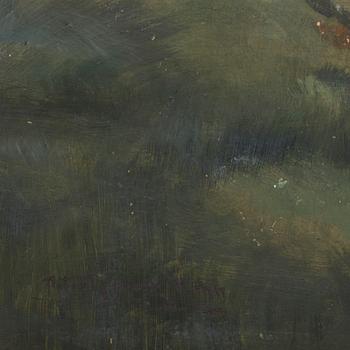 A PETER HIRSCH signed oil on panel.
