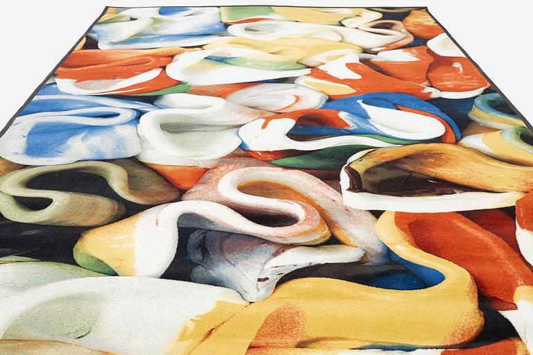 Matthias van Arkel, a hand tufted 'Flat Painting Baroque' carpet, c 456 x 260 cm, EGE Carpets, Denmark 2023.