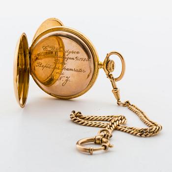 ZENITH, pocketwatch, hunting case, 51 mm,