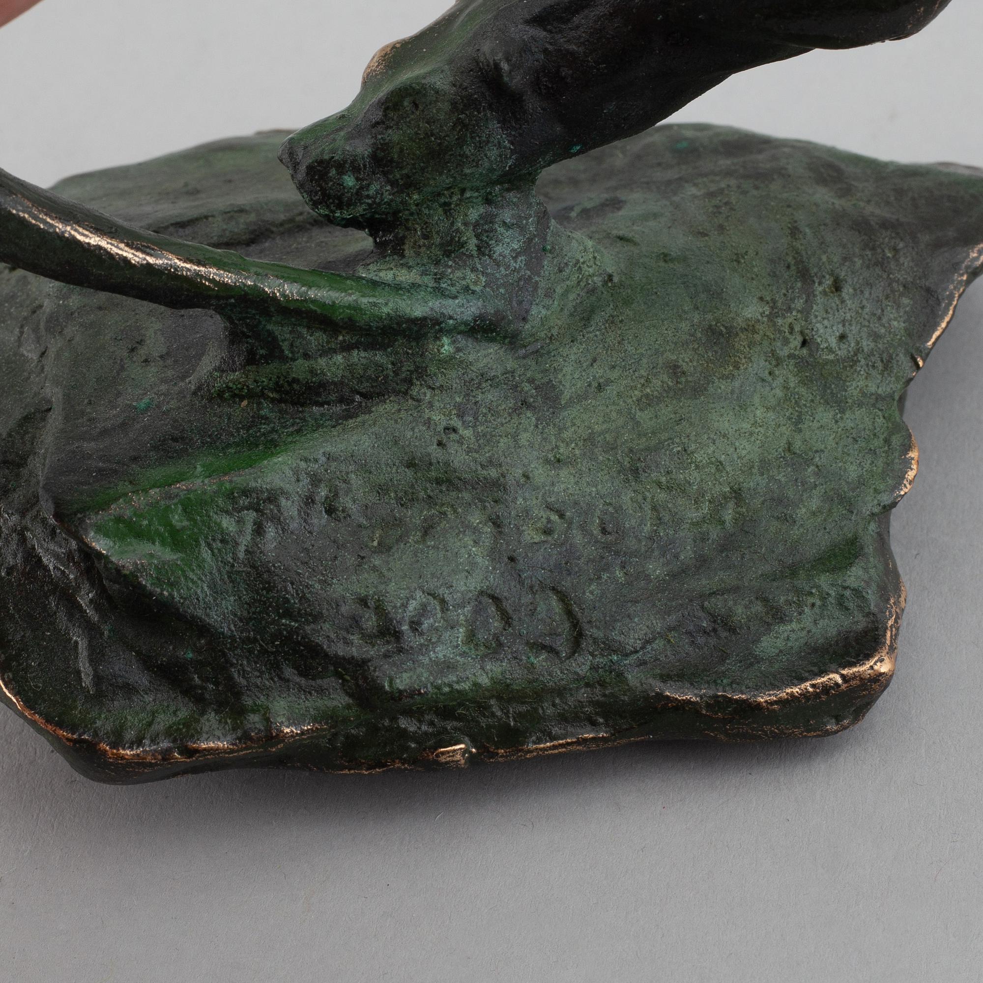 TORBJÖRN FORSBERG, sculpture, signed and dated 2009.