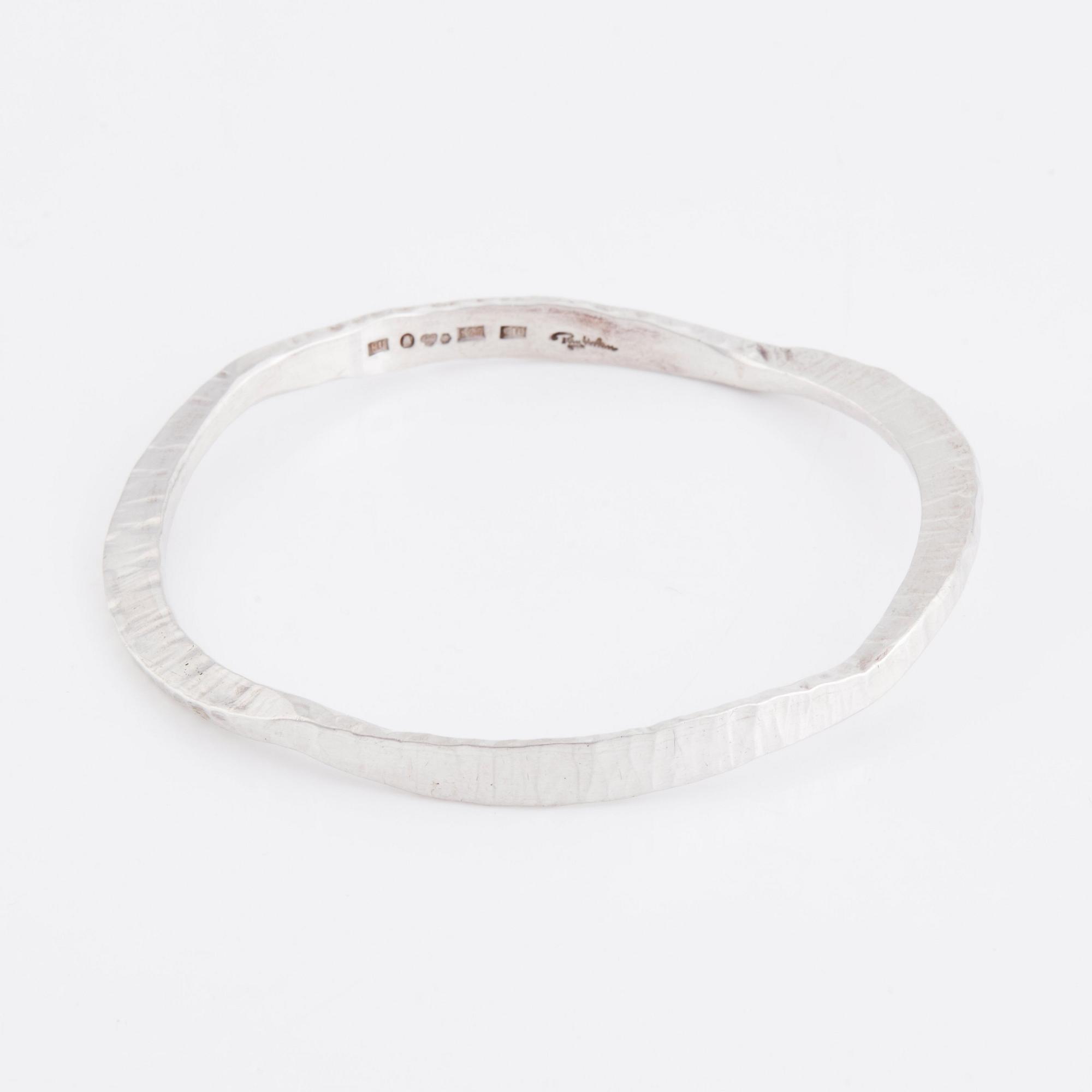Rey Urban, a sterling silver bracelet, Stockholm 1982.