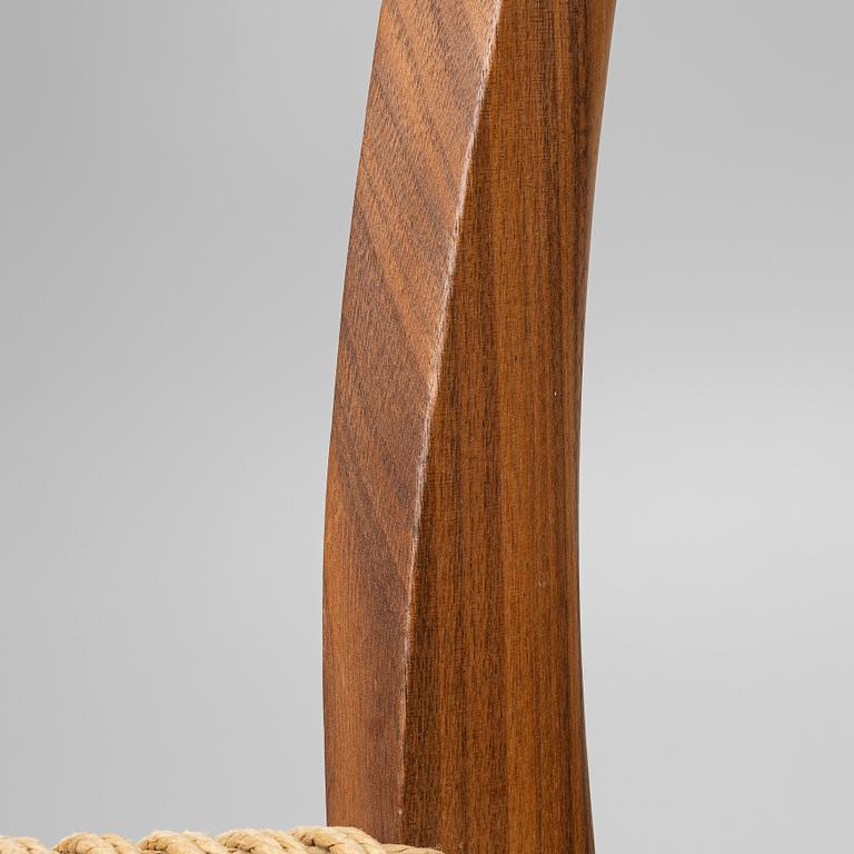 Hans J. Wegner, Six "Spisestolen" chairs/CH23, Carl Hansen & Søn, Denmark, contemporary production.