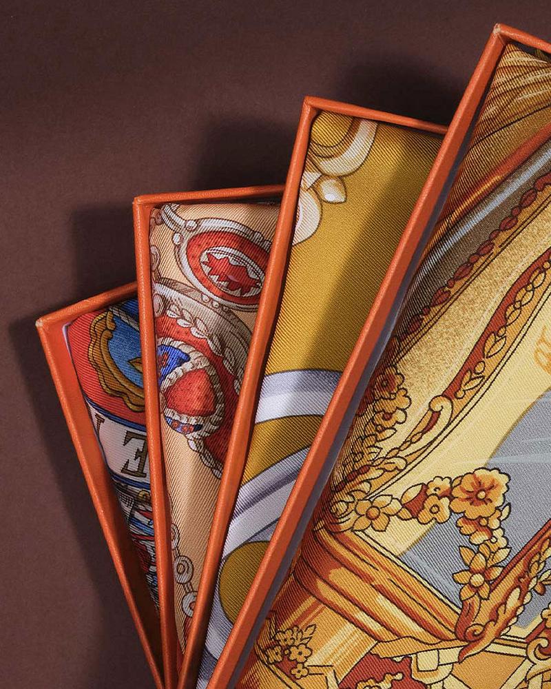 Styled in Silk – Hermès Scarves