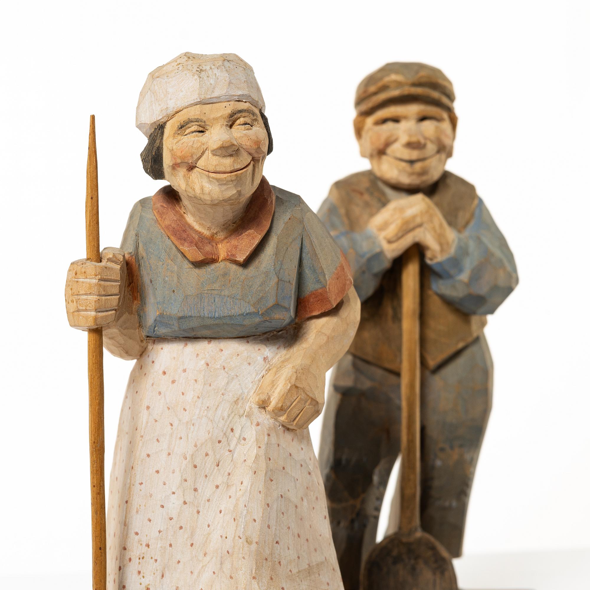 Herman Rosell, An Elderly Couple.