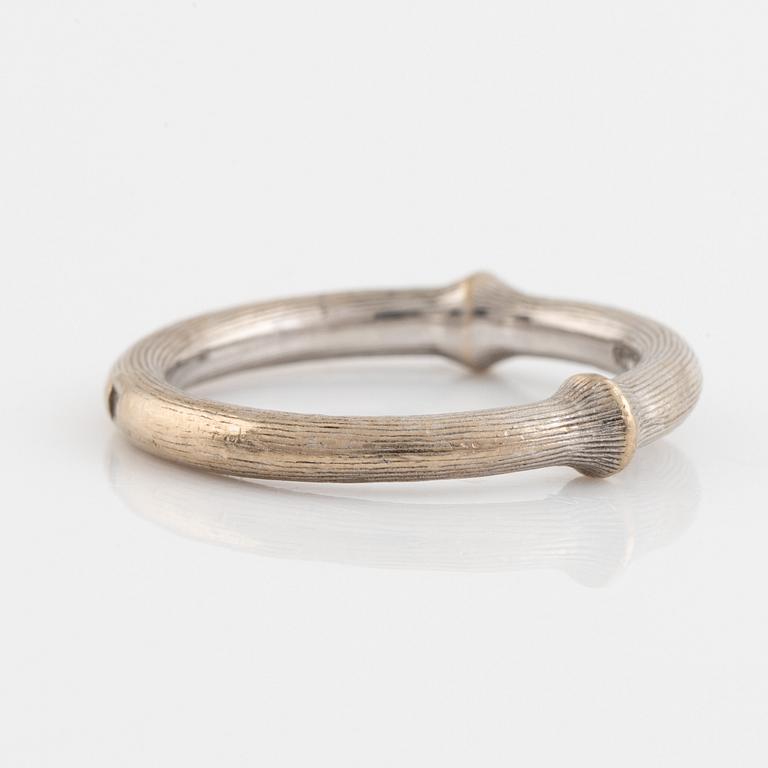 Ole Lynggaard, ring, "nature" 18K vitguld.