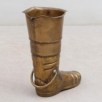 PARAPLYSTÄLL, mässing, 1900-talets första hälft.